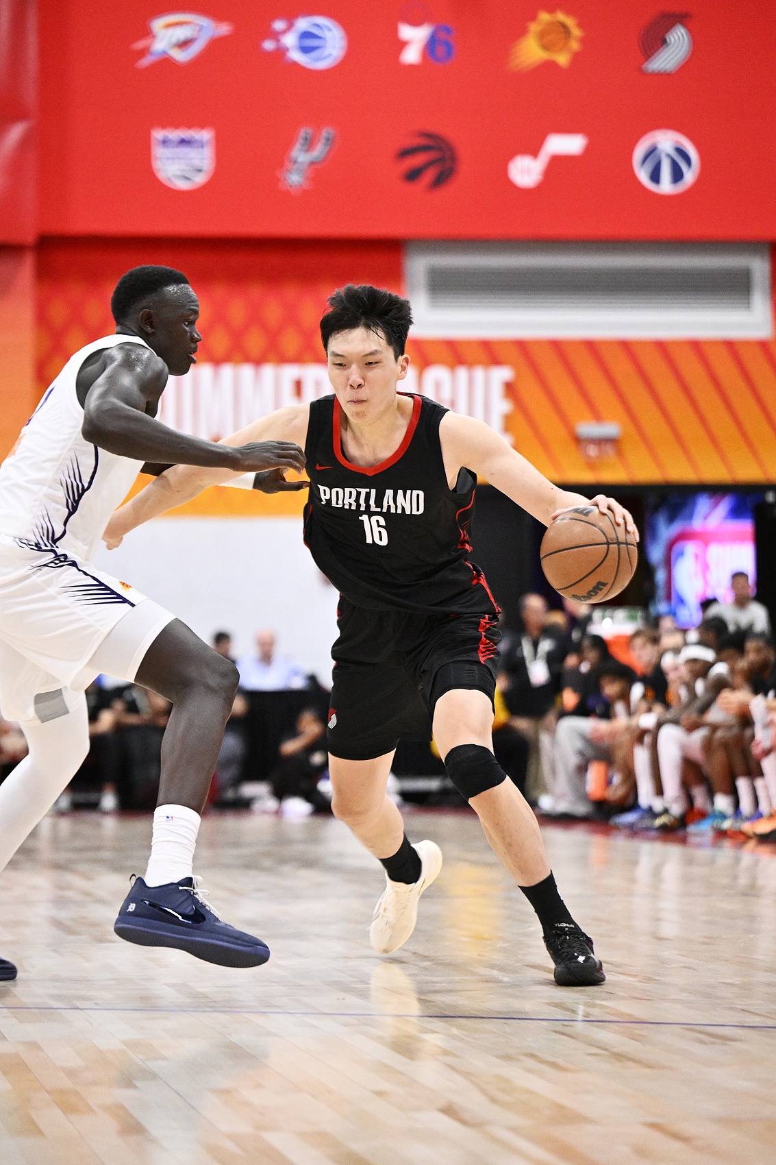 杨瀚森夏联次季首秀12+9+4 三分命中率提升显著