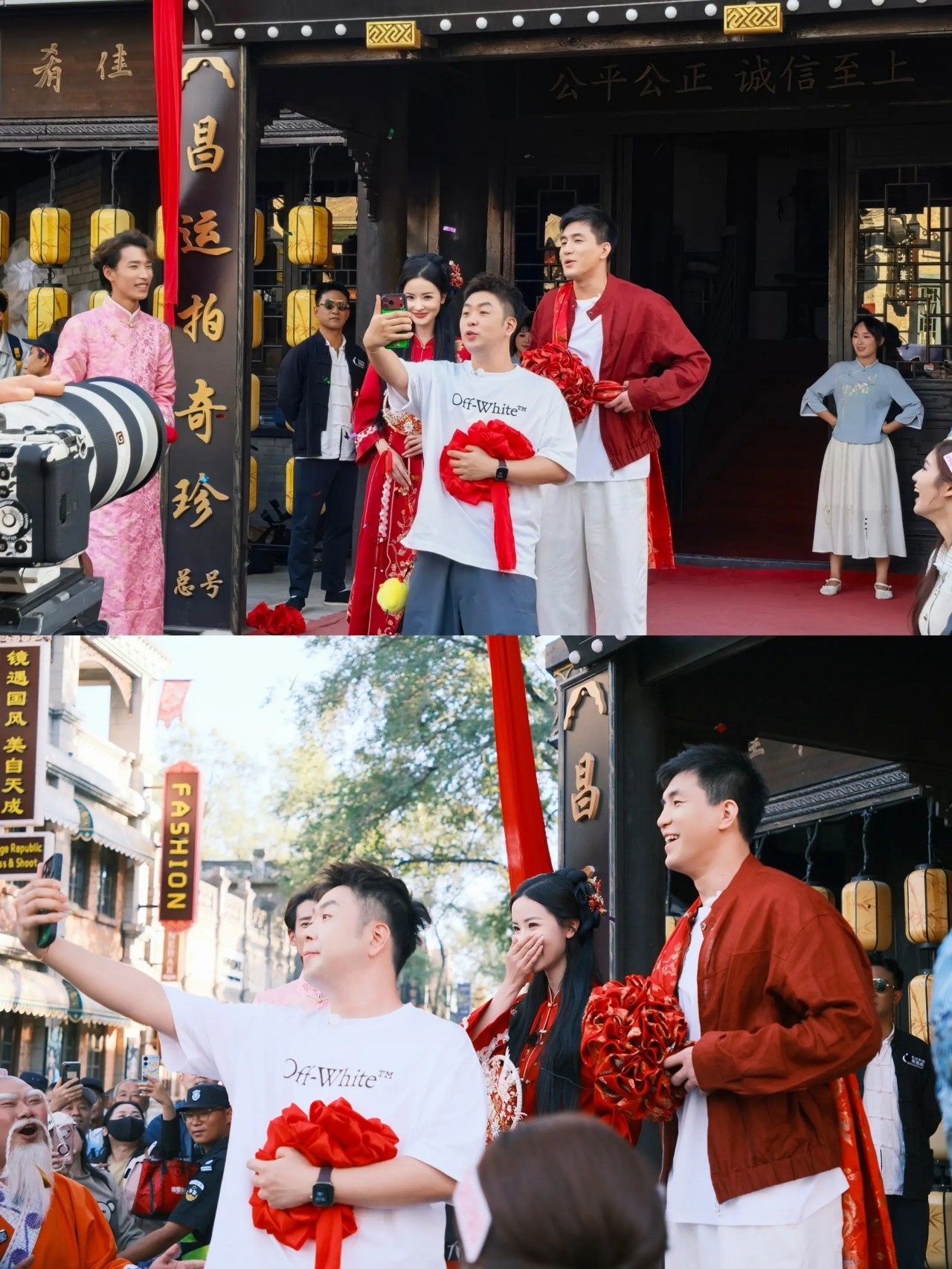 整活!郭艾伦上节目中体验成亲环节 与美女主持刘一一上演互动 整活!郭艾伦上节目中体验成亲环节 与美女主持刘一一上演互动